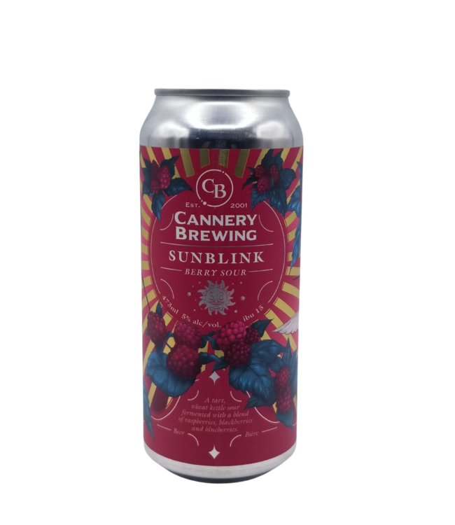 Cannery Brewing Sunblink Berry Sour 473ml
