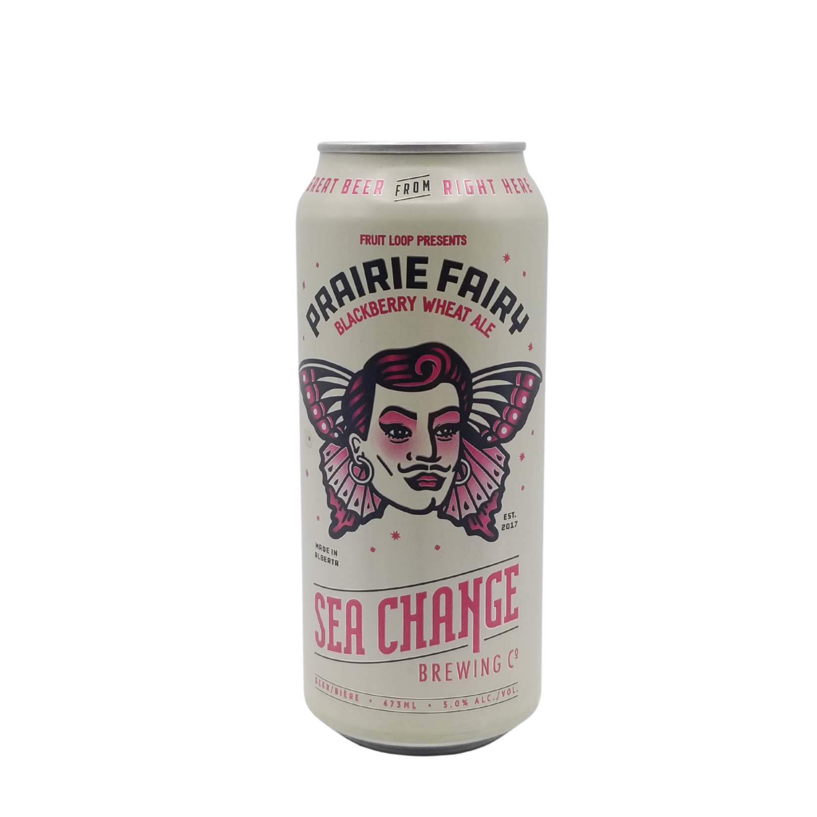 Sea Change Brewing Company Sea Change Brewing Prairie Fairy Blackberry Wheat Ale 473ml