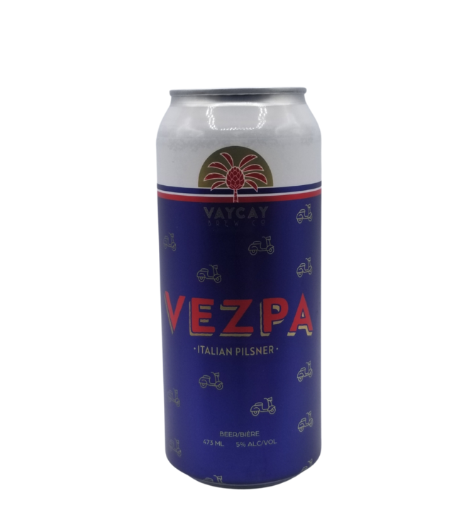 Vaycay Brewing Co. Vezpa Italian Pilsner 473ml