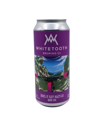 Whitetooth Brewing Co. Whitetooth Brewing Co. Does it Go? Hazy-Lo Mini IPA 473ml