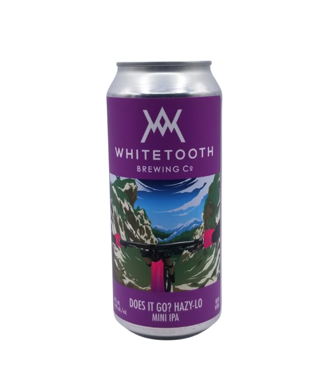 Whitetooth Brewing Co. Does it Go? Hazy-Lo Mini IPA 473ml