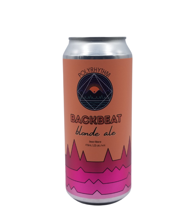 Polyrhythm Brewing Backbeat Blonde Ale 473ml