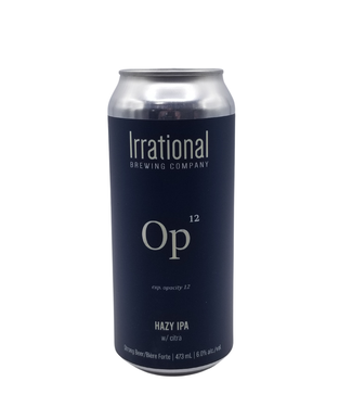 Irrational Brewing Irrational Brewing Exp. Opacity 12: Citra Hazy IPA 473ml