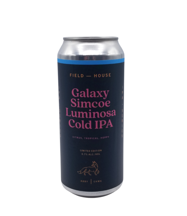 Field House Brewing Co. Galaxy Simcoe Luminosa Cold IPA 473ml