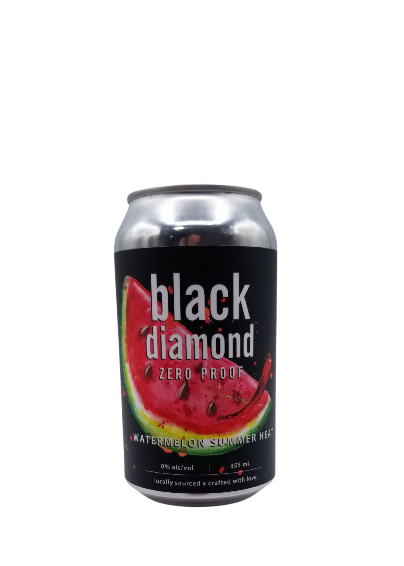 Black Diamond Distillery Black Diamond Distillery Non-Alcoholic Watermelon Summer Heat  355ml