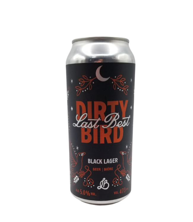 Last Best Brewing Dirty Bird Black Lager 473ml