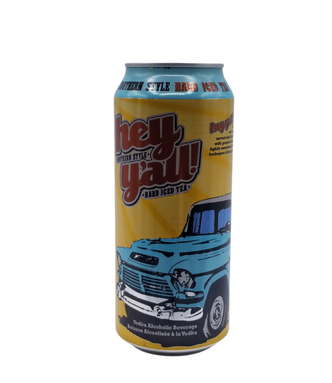 Hey Y'all Hard Southern Style Iced Tea 458ml