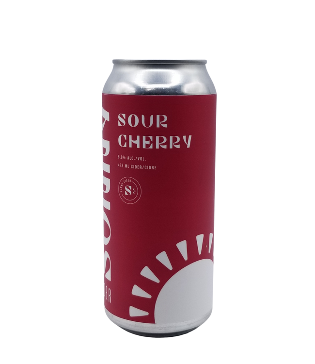 SunnyCider Sour Cherry Apple Cider 473ml