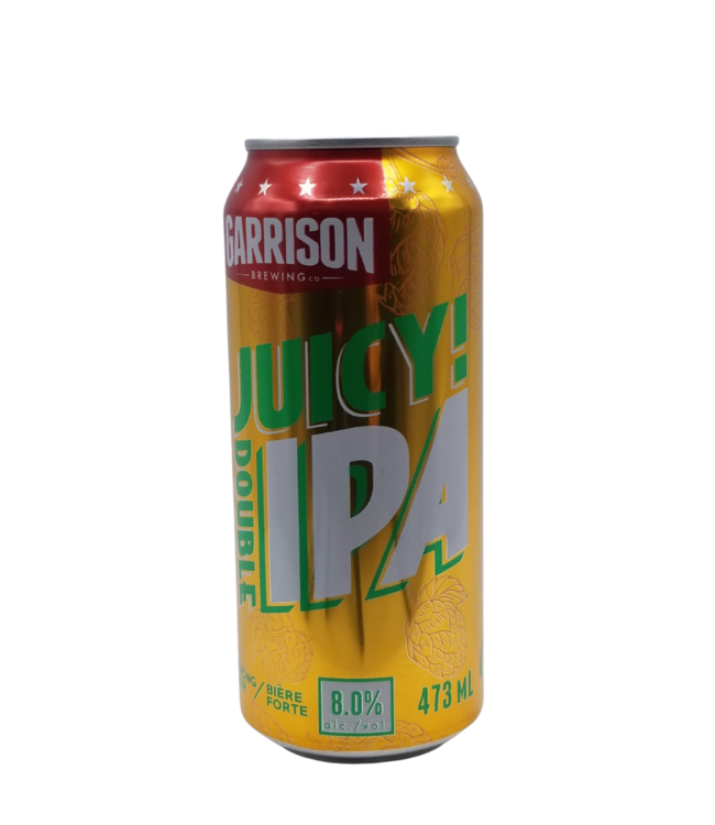 Garrison Brewing  Juicy! Double IPA 473ml