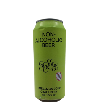 Biere Sans Alcool Biere Sans Alcool Non-Alcoholic Lime Lemon Sour 473ml