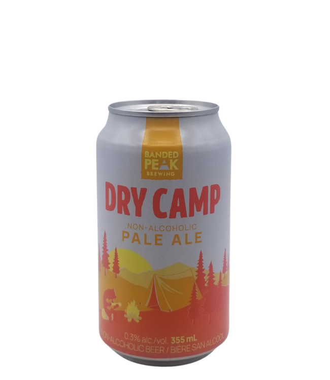 Banded Peak Brewing Dry Camp Non Alc Pale Ale 355ml