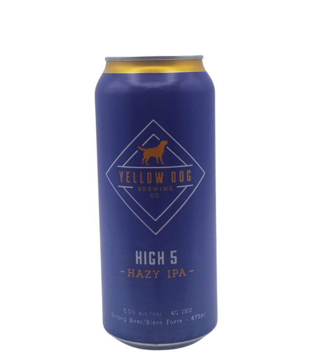Yellow Dog Brewing High 5 Hazy IPA 473ml