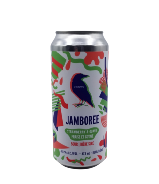 2Crows Brewing 2Crows Brewing Jamboree: Strawberry, Guava Sour 473ml