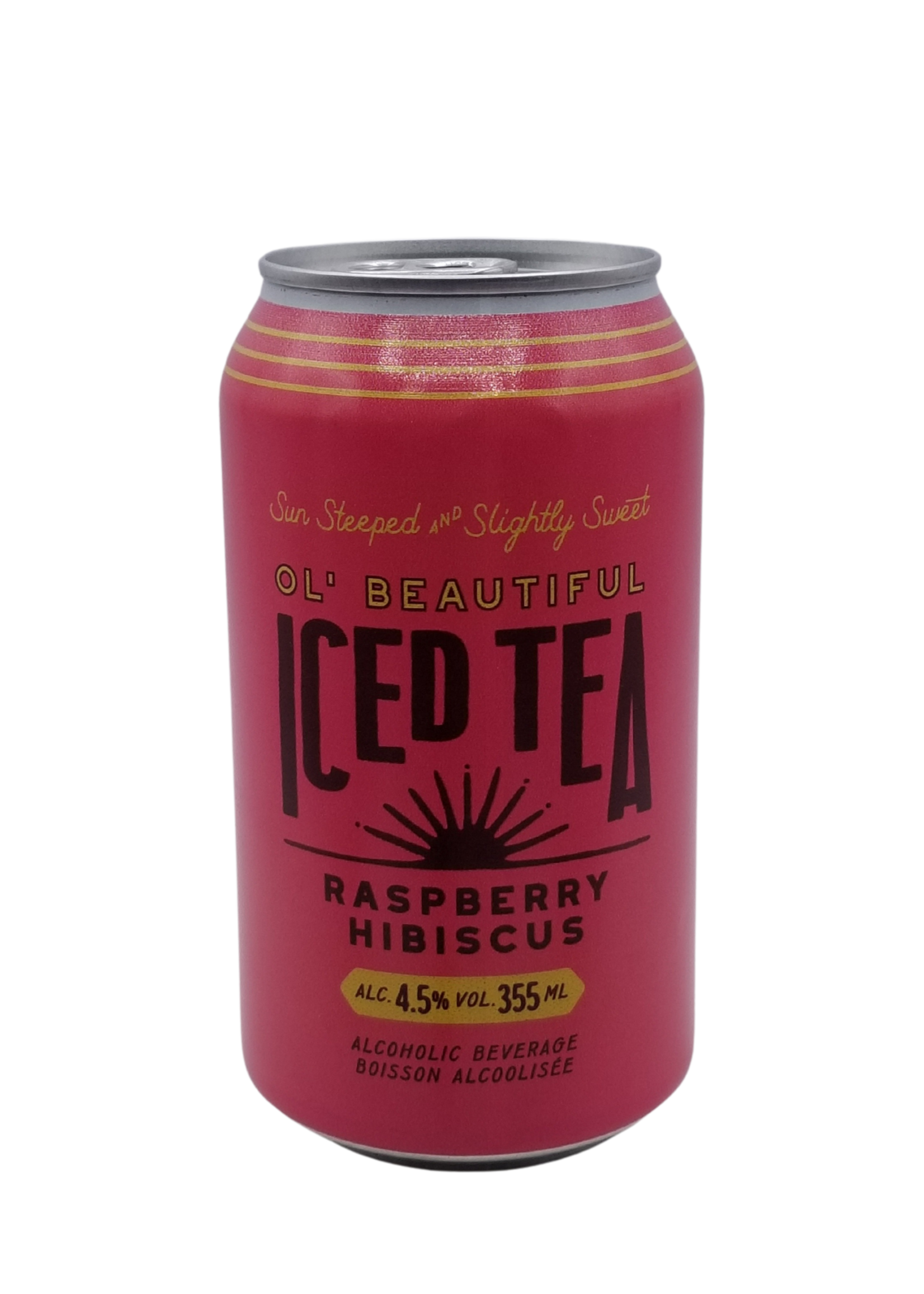 Ol' Beautiful Brewing Ol' Beautiful Raspberry Hibiscus Hard Iced Tea 355ml