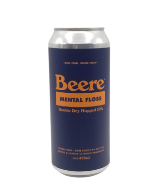 Beere Brewing Co. Beere Brewing Co. Mental Floss DDH Hazy IPA 473ml