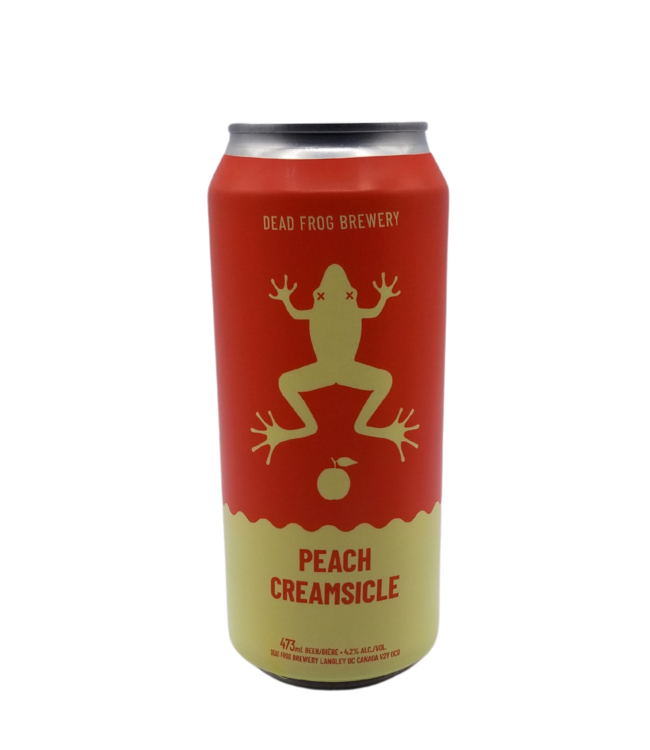 Dead Frog Brewing Peach Creamsicle Wheat Ale 473ml