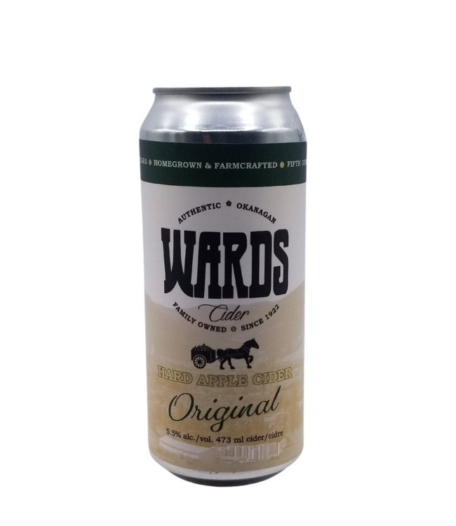 Wards Cider Original Hard Apple Cider 473ml
