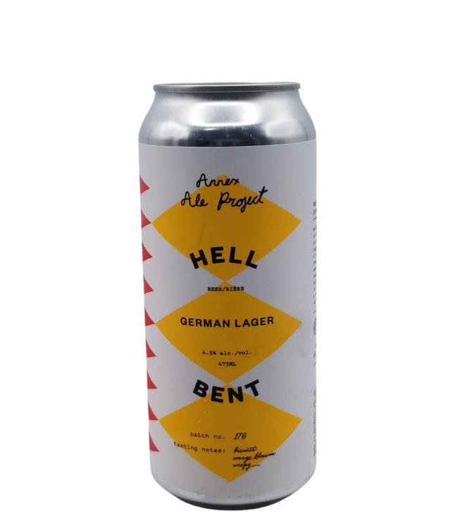 Annex Ale Project Hell Bent German Lager 473ml