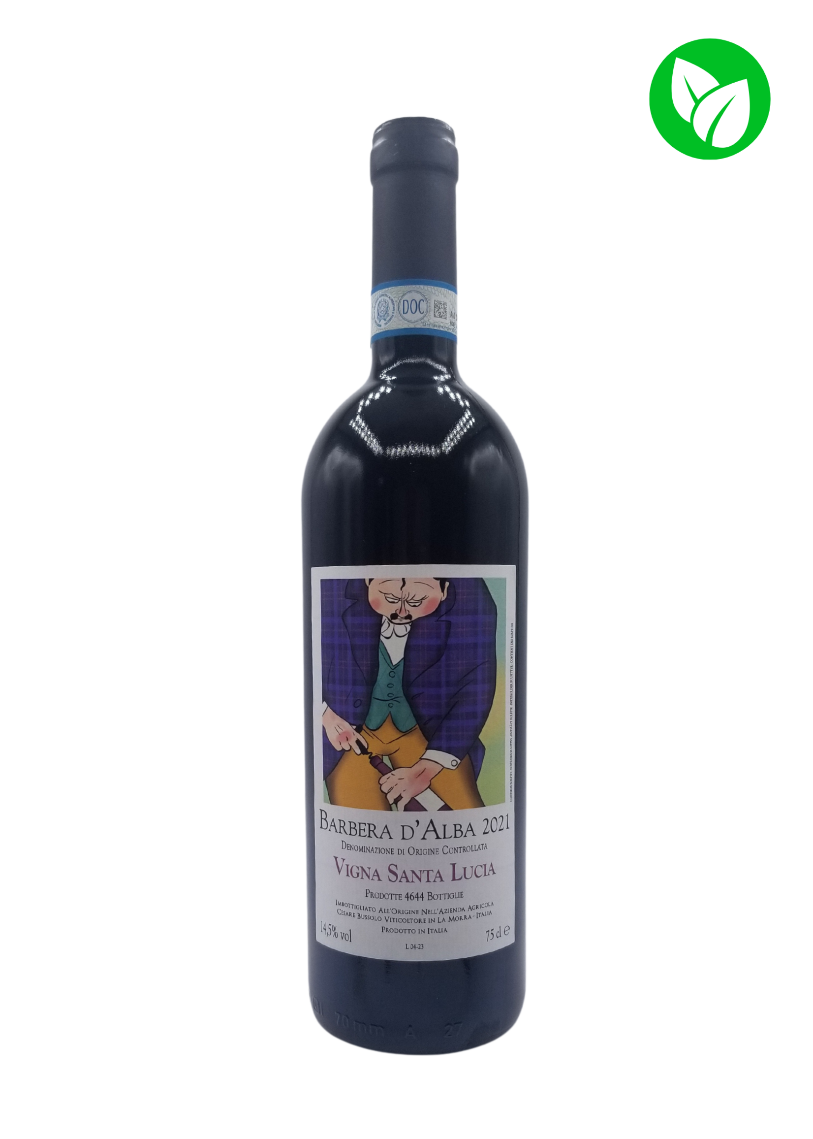 Cesare Bussolo Wine Cesare Bussolo 'Santa Lucia' Barbera d'Alba - Organic