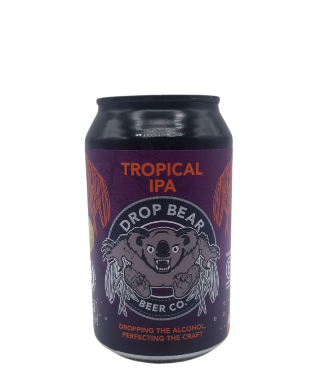 Drop Bear Beer Co. Non-Alcoholic Tropical IPA 330ml