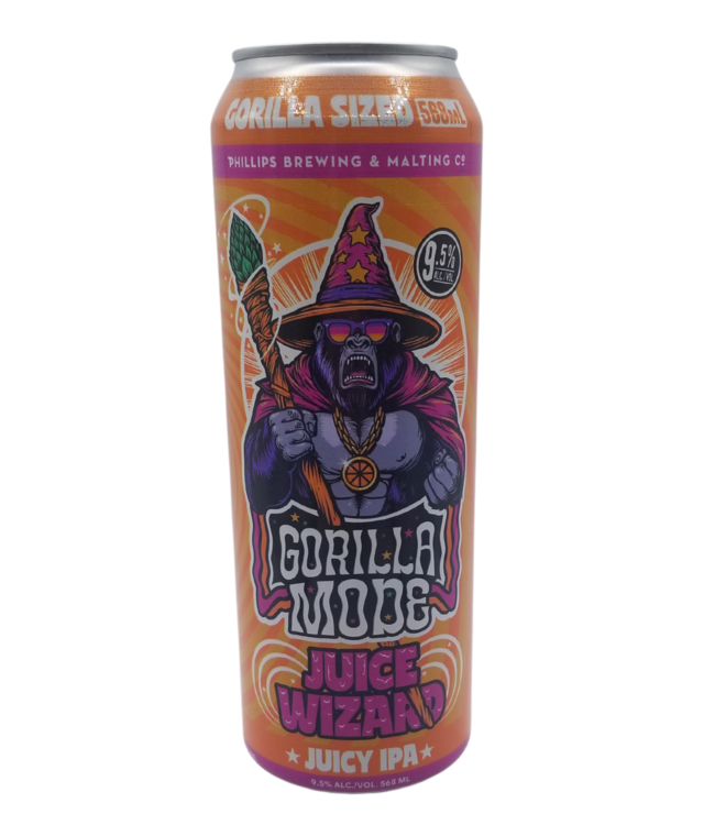 Phillips Brewing Gorilla Mode Juice Wizard IPA 568ml