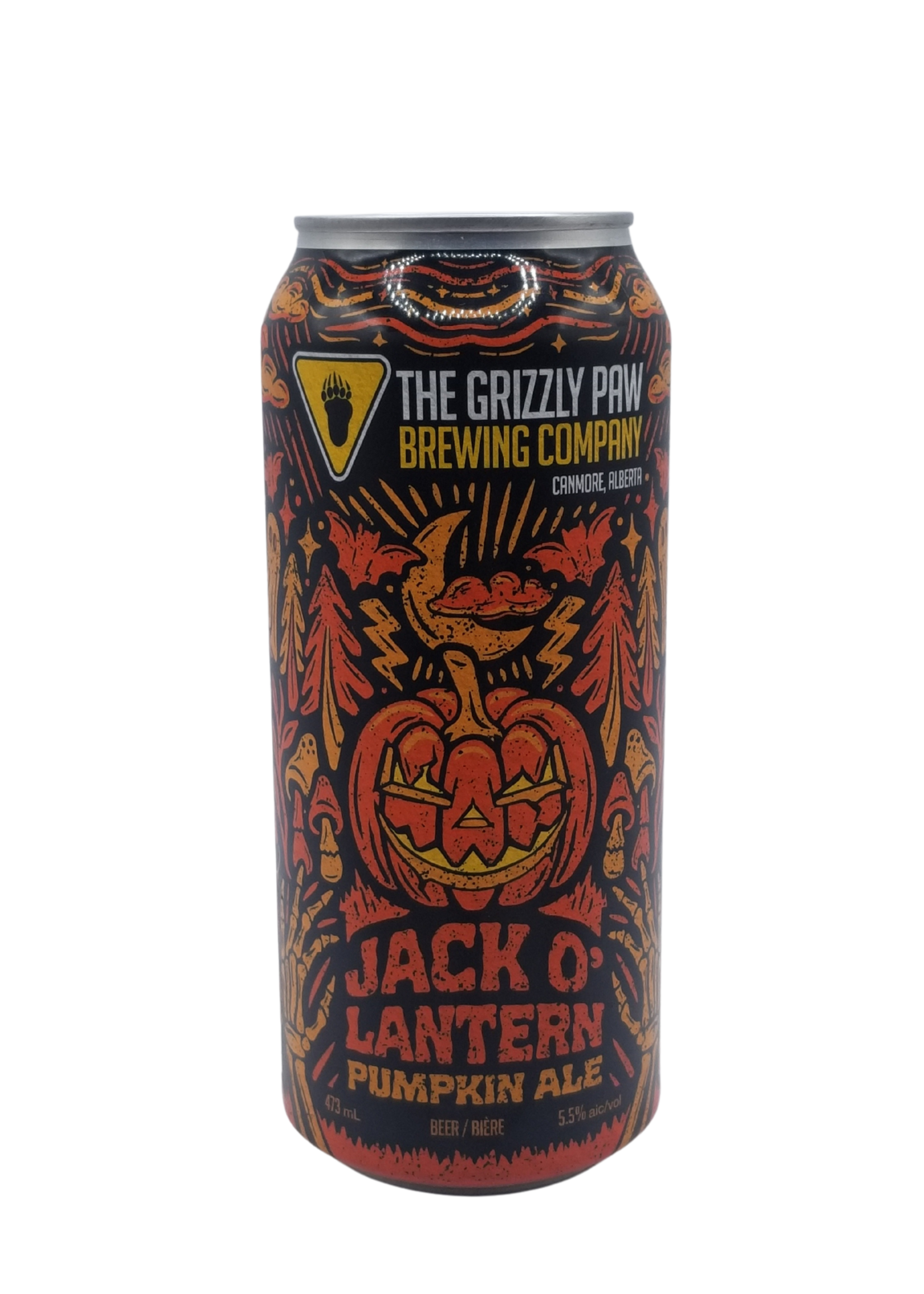 Grizzly Paw Brewing Grizzly Paw Brewing Company Jack O'Lantern Pumpkin Ale 473ml