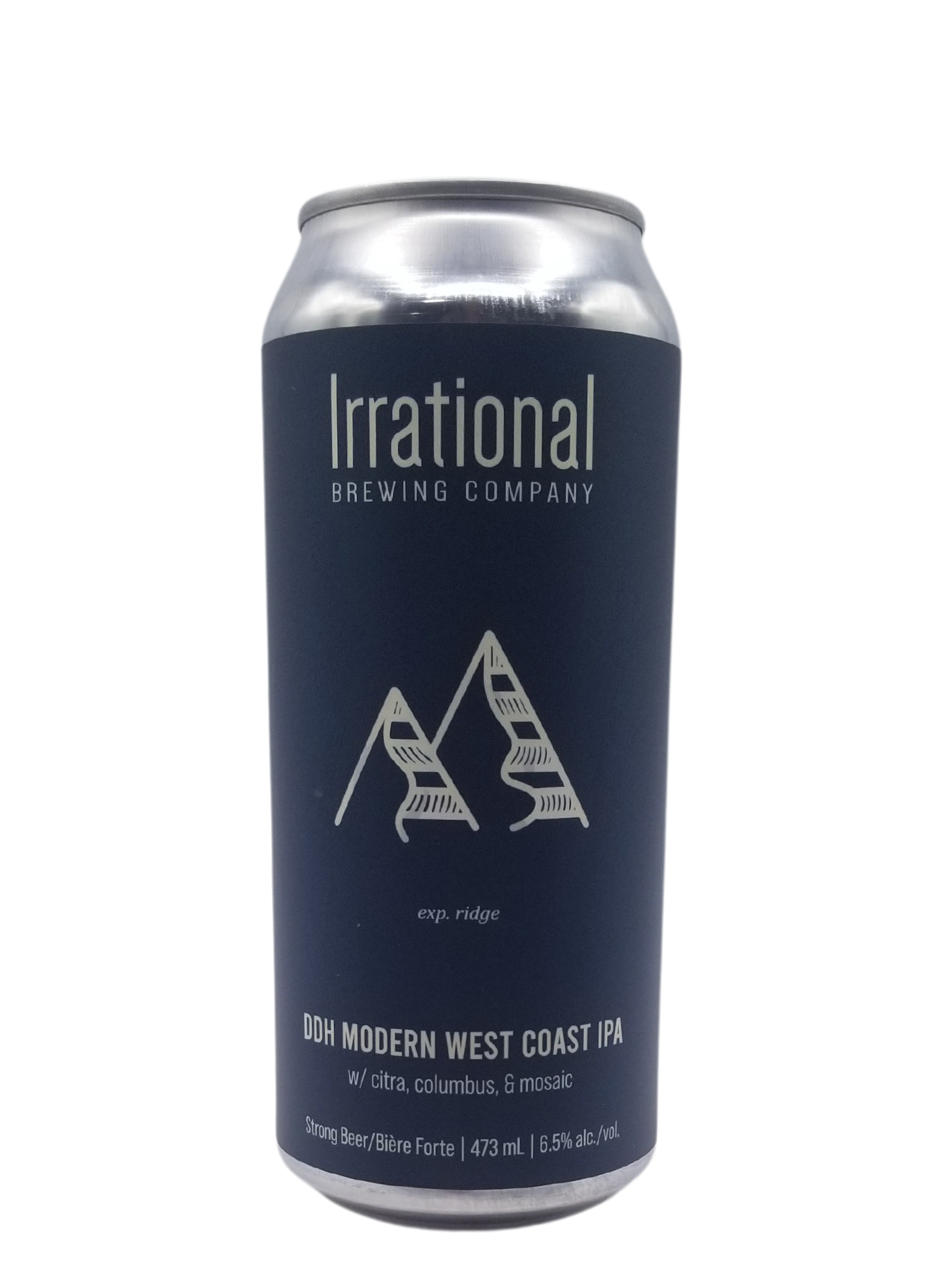 Irrational Brewing Exp. Ridge DDH Modern West Coast IPA 473ml The
