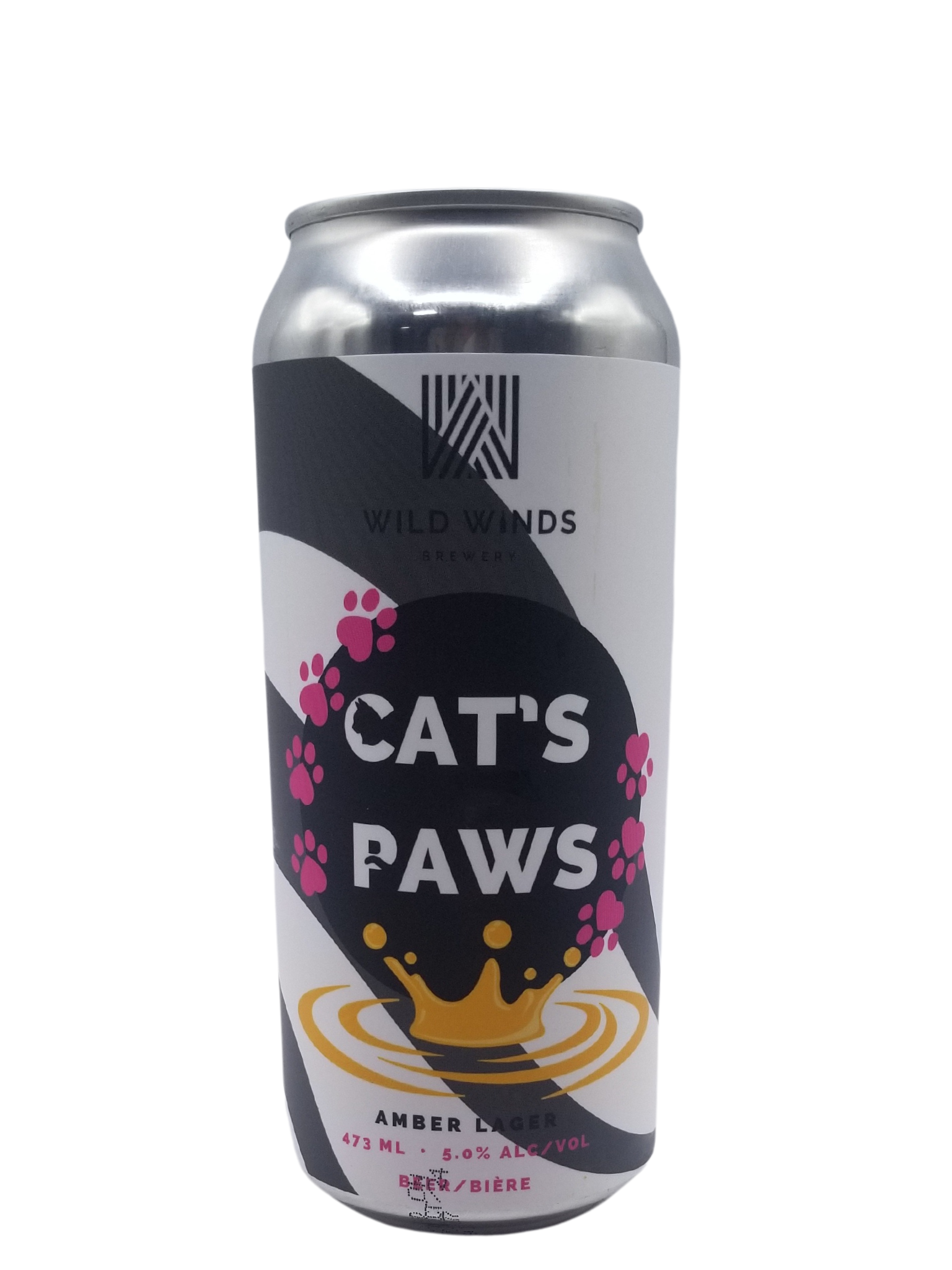Wild Winds Brewery Cat's Paws Amber Lager 473ml The Alberta Beer Exchange