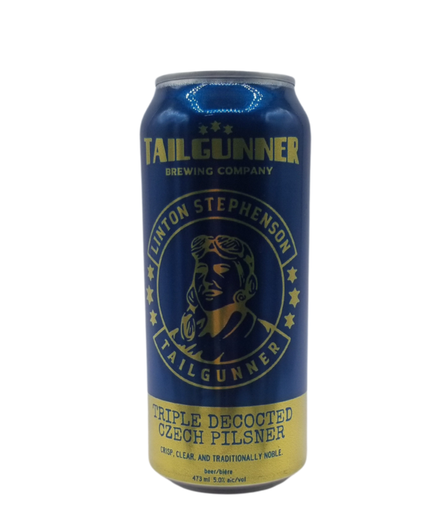 Tailgunner Brewing Linton Stephenson Triple Decocted Czech Pilsner 473ml
