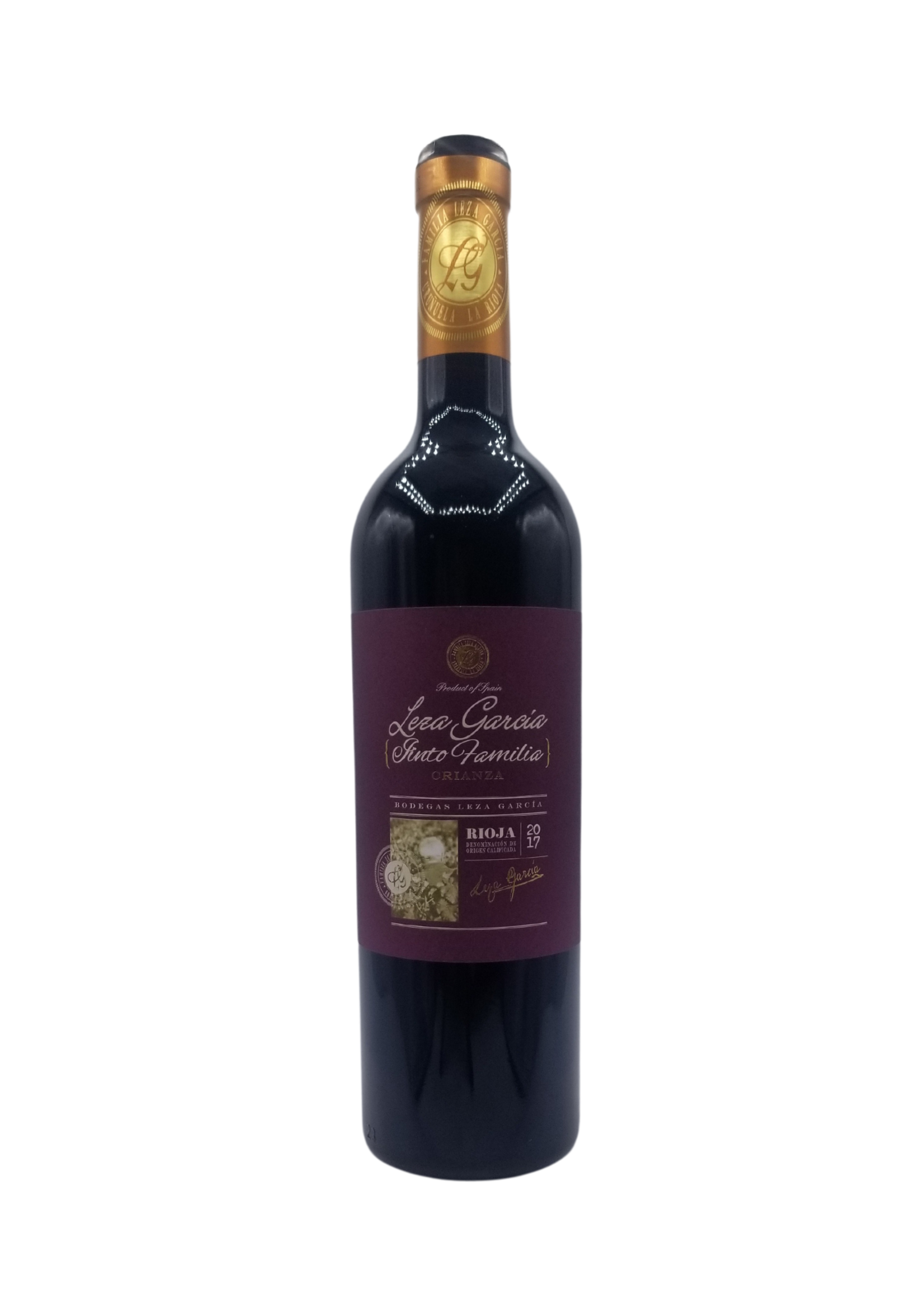 Leza Garcia Rioja Tinto Familia Crianza