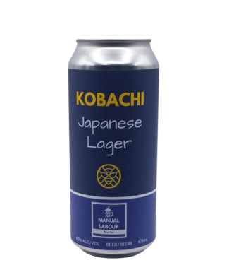 Manual Labour Beer Co. Manual Labour Beer Co.  Kobachi Japanese Lager 473ml