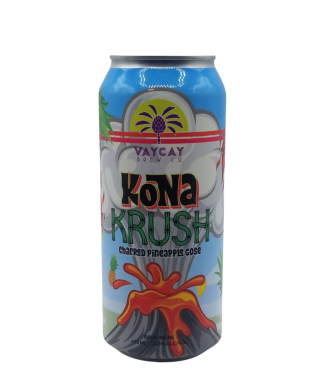 Vaycay Brewing Kona Krush Charred Pineapple Gose 473ml