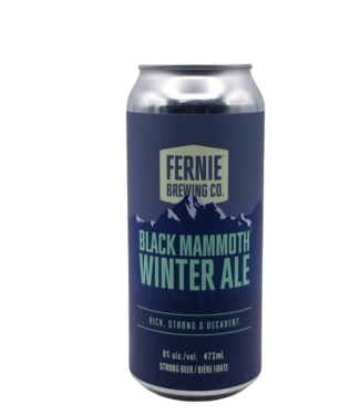 Fernie Brewing Fernie Brewing Black Mammoth Winter Ale 473ml
