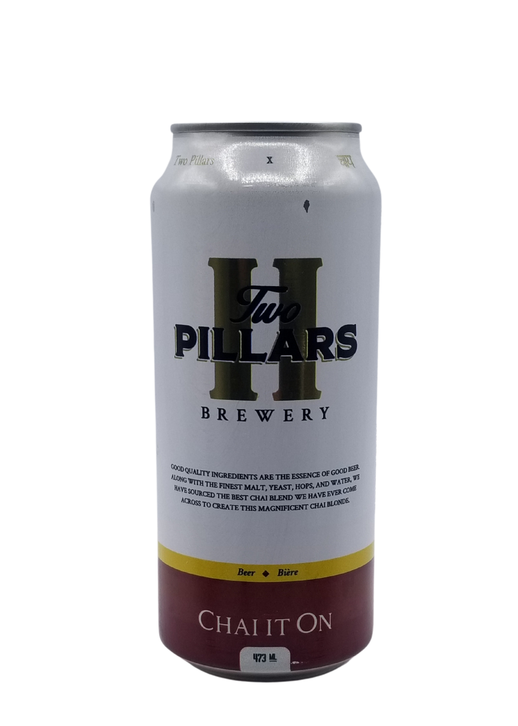 Two Pillars Brewery Two Pillars Brewery Chai It On Chai Blonde 473ml