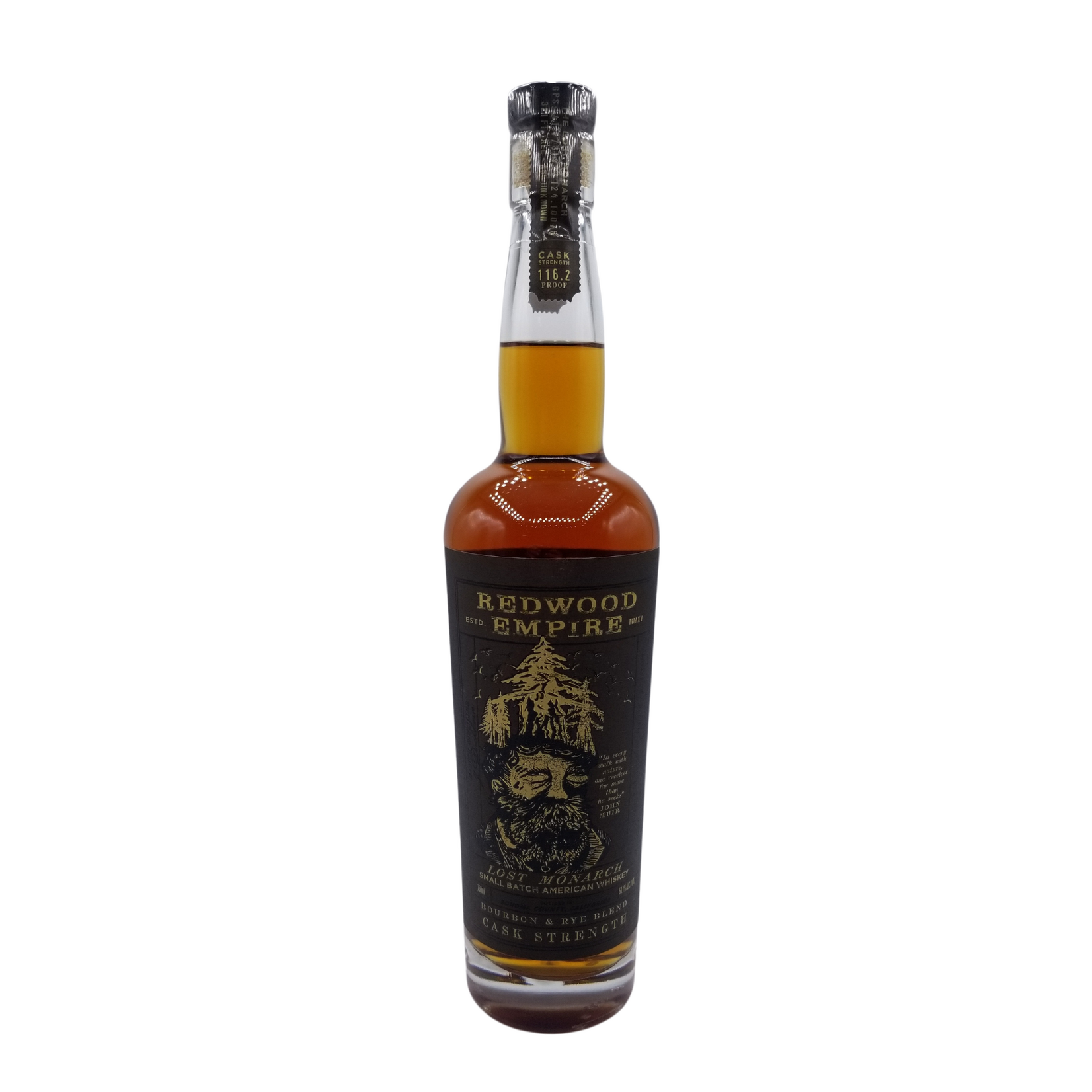 Redwood Empire Cask Strength Lost Monarch Whiskey