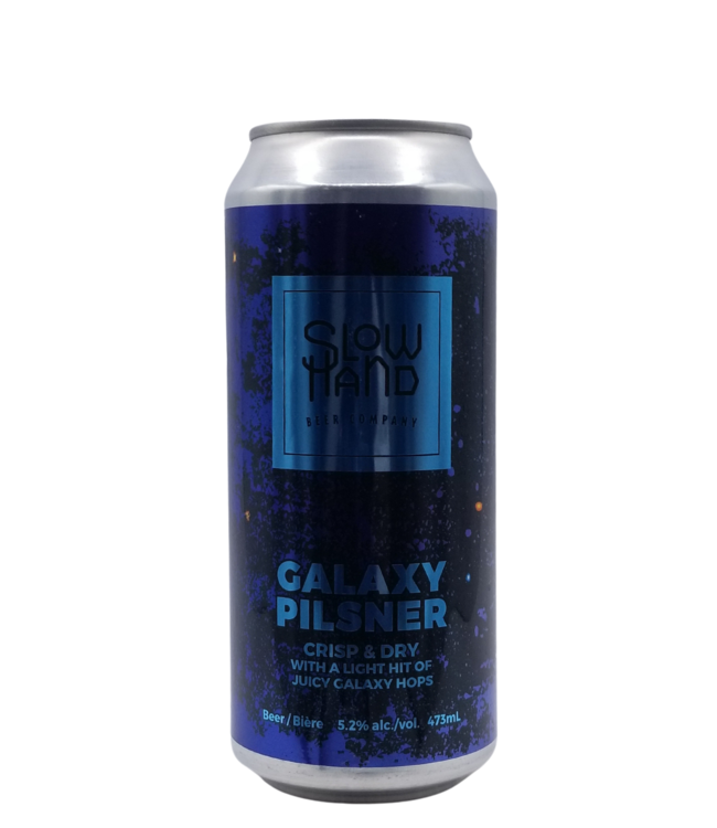 Slow Hand Beer Co. Galaxy Pilsner 473ml