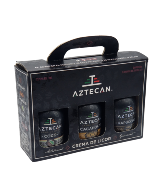 Aztecan Cream Liquor 3 flavours x 200 ml