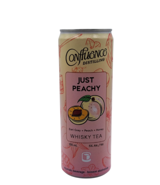 Confluence Distilling Confluence Distilling Just Peachy Whisky Tea 355ml