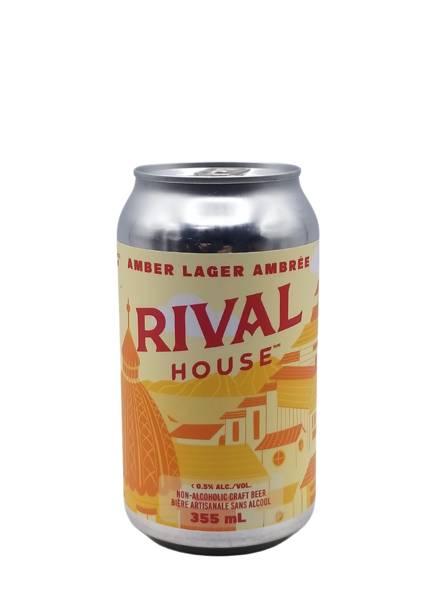 Rival House Rival House Non-Alcoholic Amber Lager 355ml