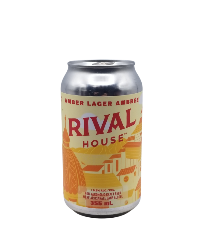 Rival House Non-Alcoholic Amber Lager 355ml