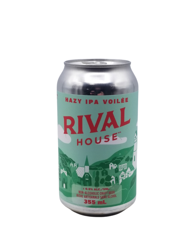 Rival House Non-Alcoholic Hazy IPA 355ml