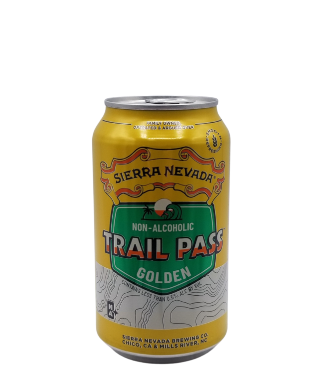 Sierra Nevada Brewing Co. Trail Pass Non-Alc Golden Ale 355ml