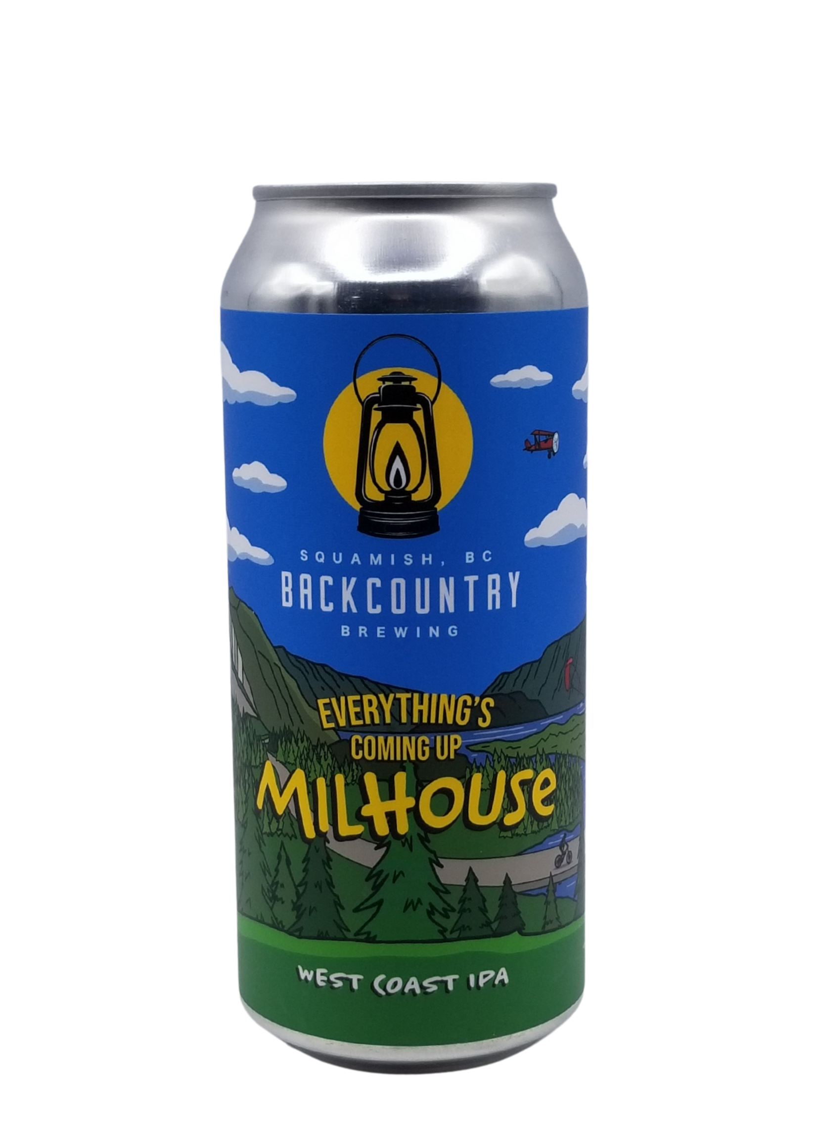 Backcountry Brewing Backcountry Brewing Everything's Coming Up Milhouse West Coast IPA 473ml