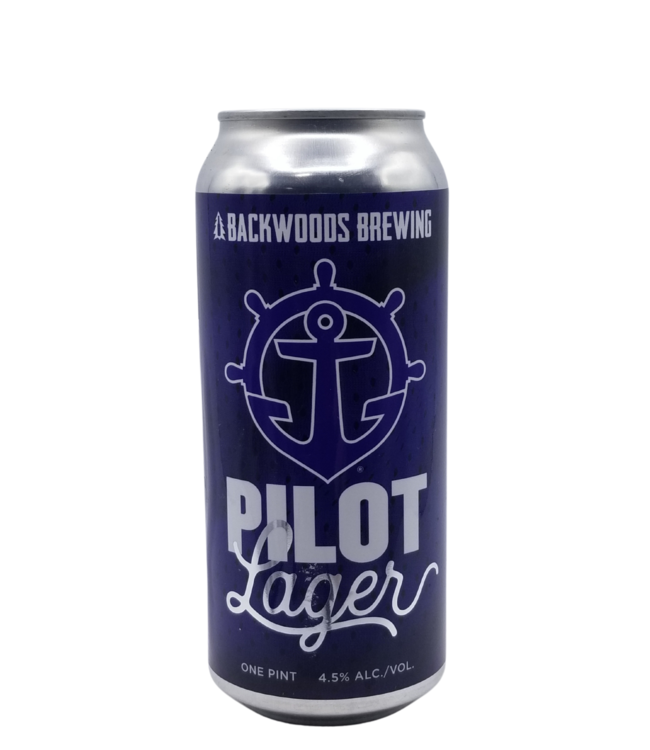 Backwoods Brewing Pilot Lager 473ml