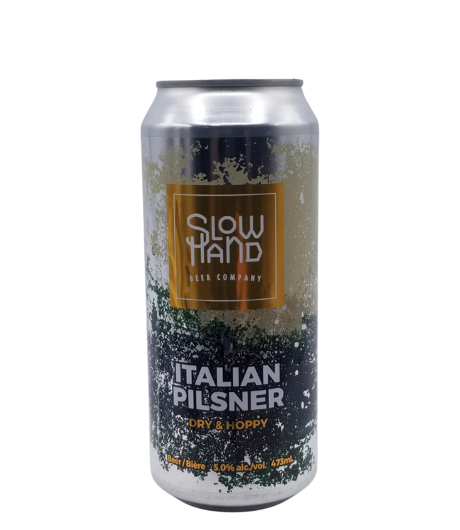 Slow Hand Beer Co. Italian Pilsner 473ml