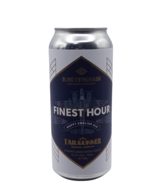 Blind Enthusiasm Blind Enthusiasm Brewing/Tailgunner Brewing Collab: Finest Hour English Ale 473ml