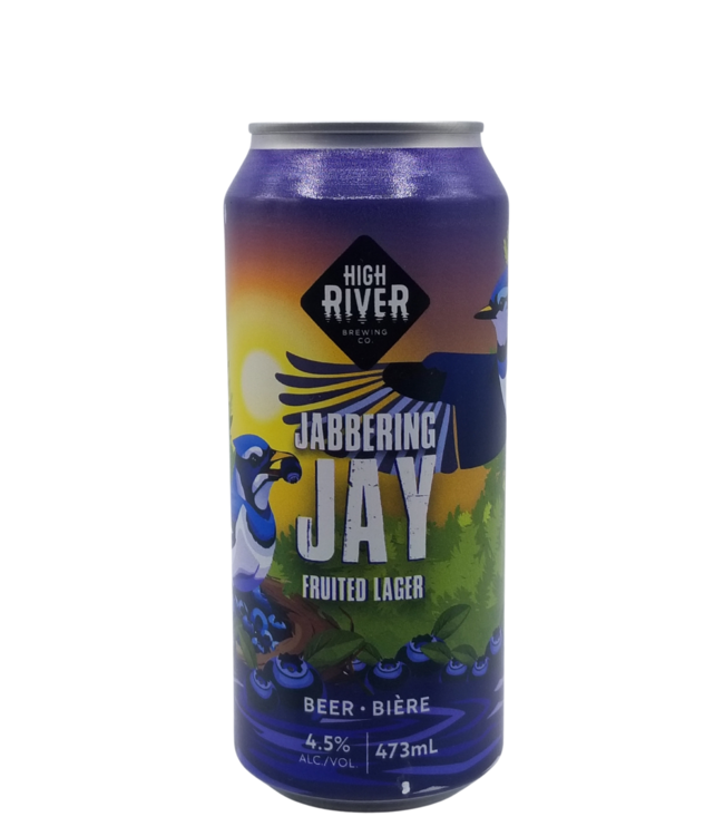 High River Brewing Co. Jabbering Jay Fruited Lager 473ml