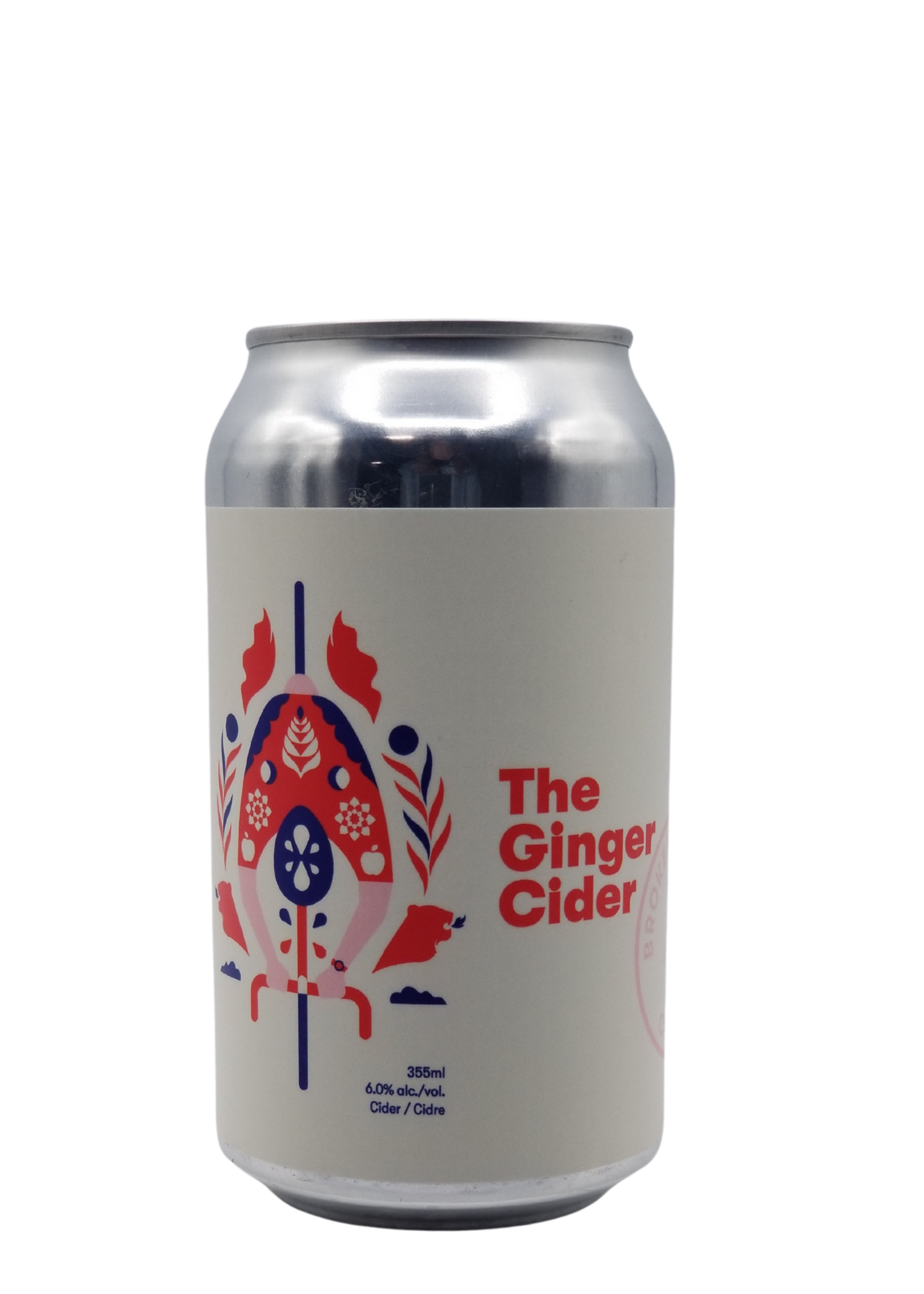 SYC Brewing Co. Broken Spoke Cider Co. The Ginger Cider 355ml