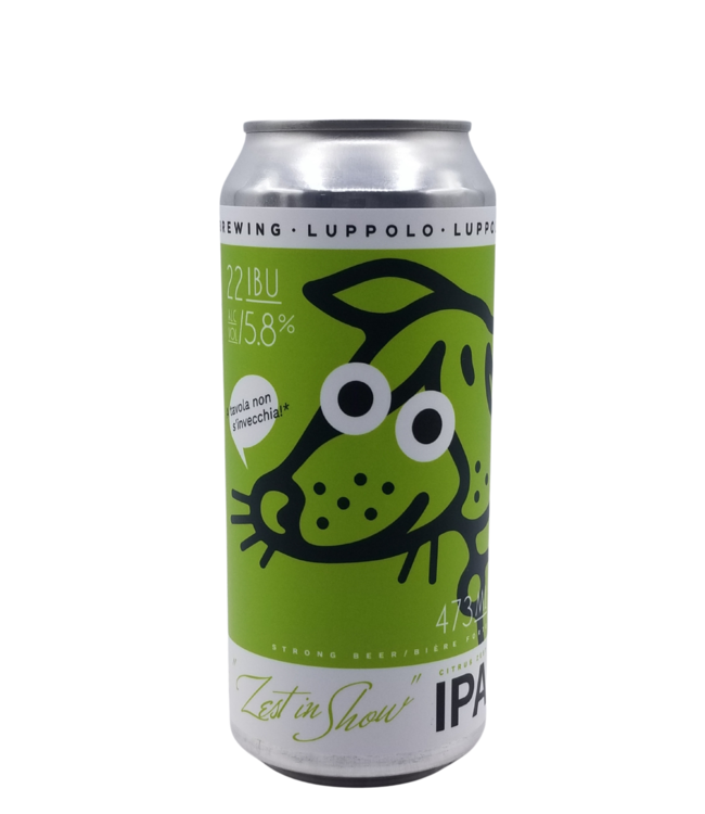 Luppolo Brewing Co. Zest in Show Citrus Zest Hazy IPA 473ml