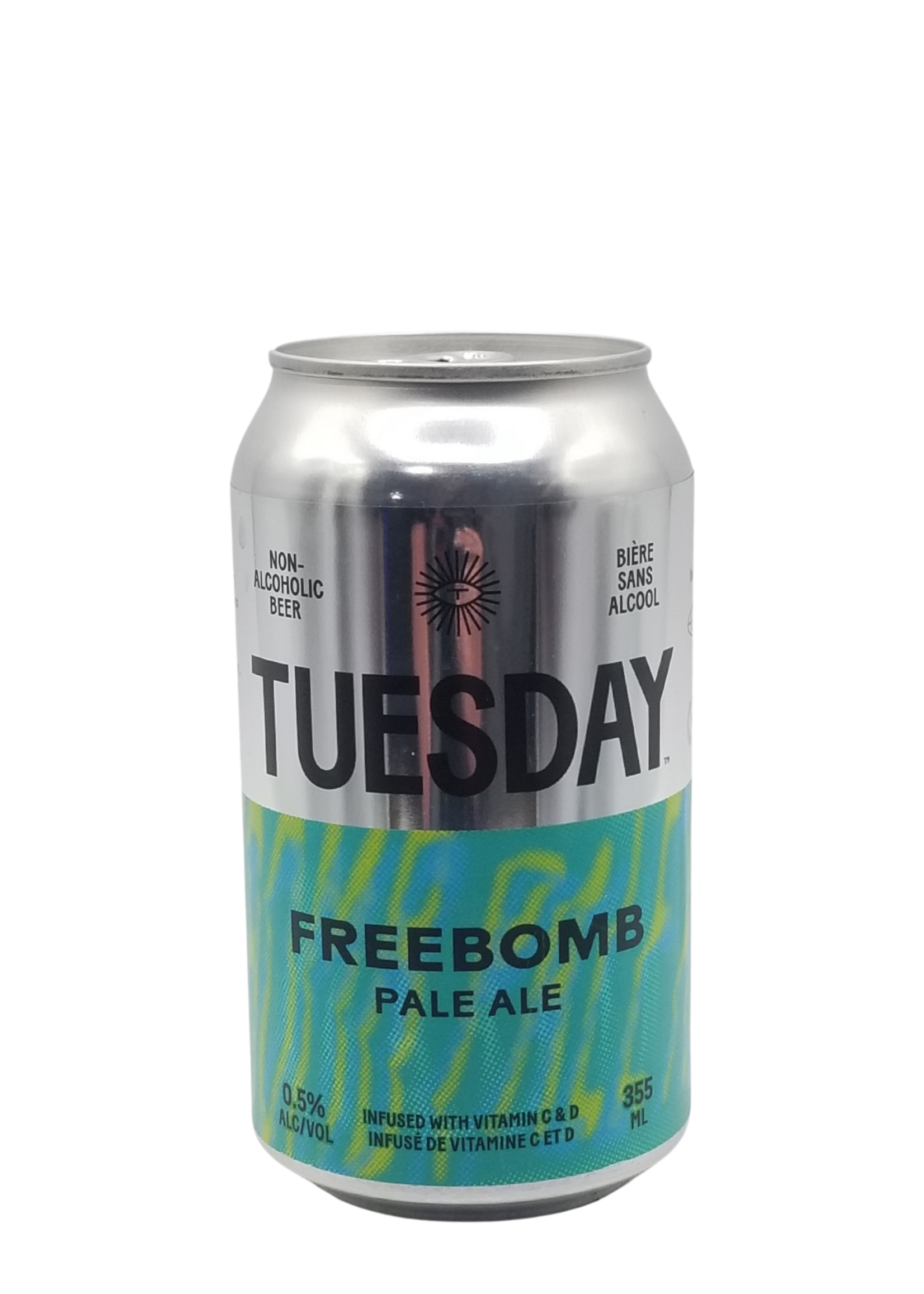 Tuesday Brewing Tuesday Brewing Freebomb Non-Alcoholic Pale Ale 355ml